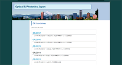 Desktop Screenshot of opt-j.com