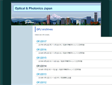 Tablet Screenshot of opt-j.com